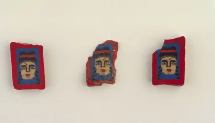 Three Mosaic Plaques, Ptolemaic Period to Roman Period, 100 BC-100 AD